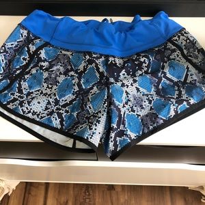 Lululemon blue shorts